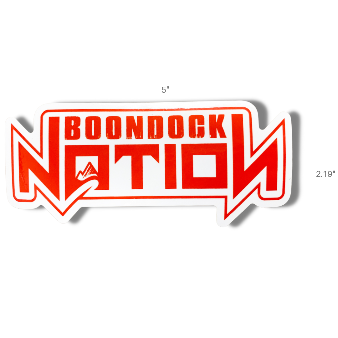 BN Logo Sticker – Red