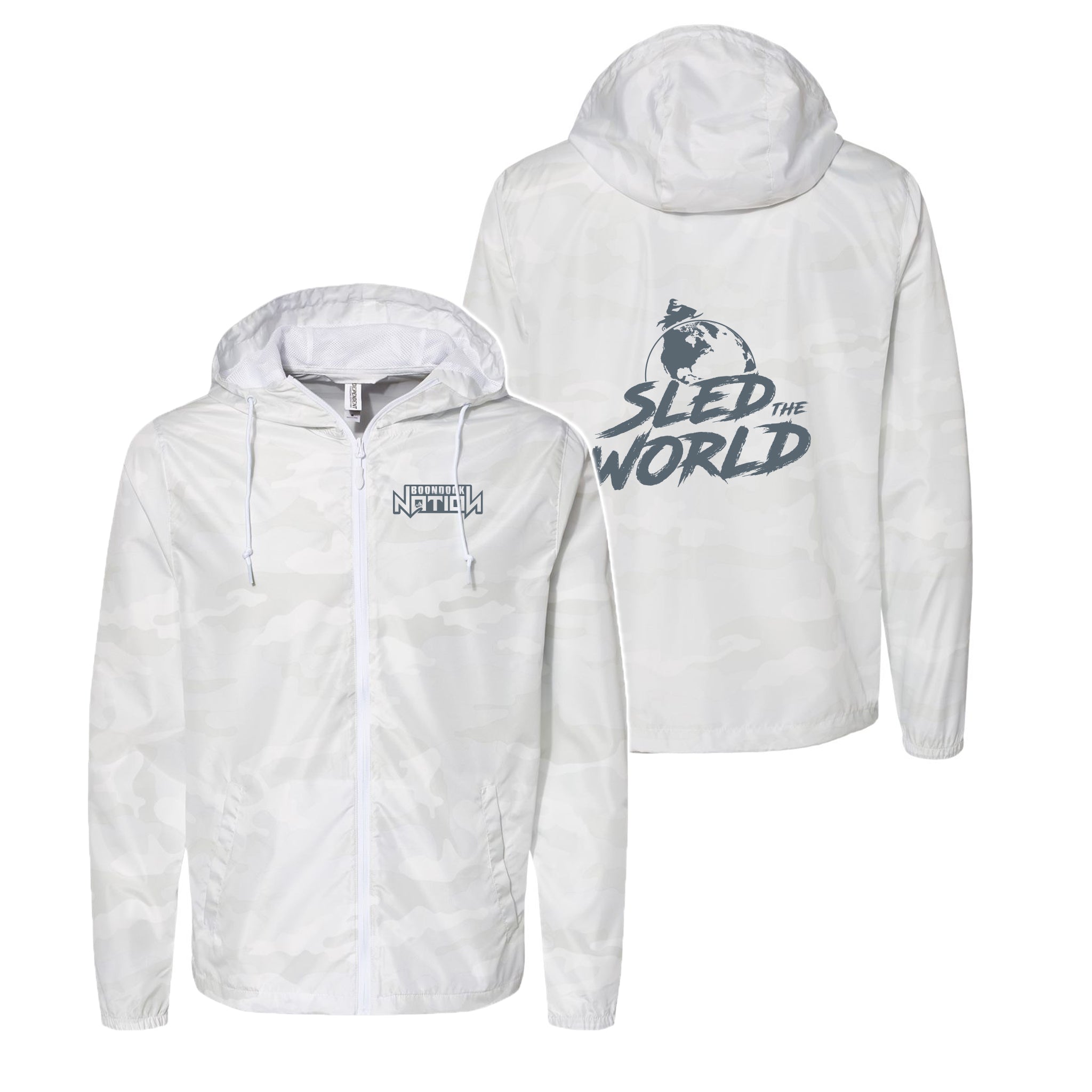 Windbreaker White Camo